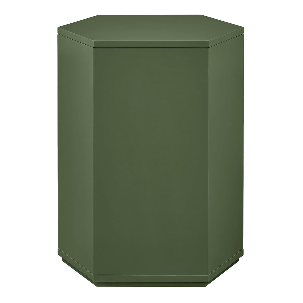Kade Faceted Semi-Gloss Side Table by Modway