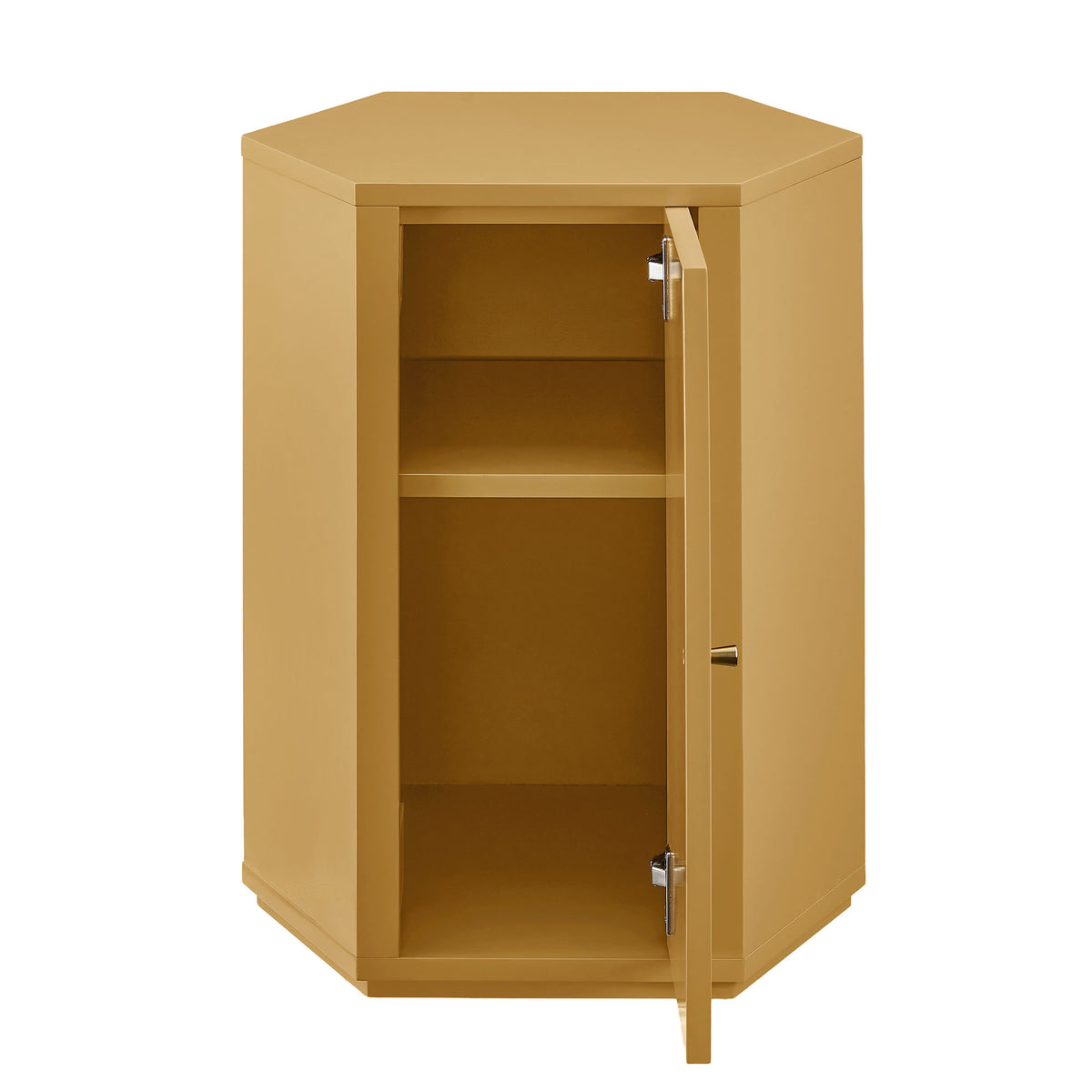 Kade Faceted Semi-Gloss Side Table by Modway