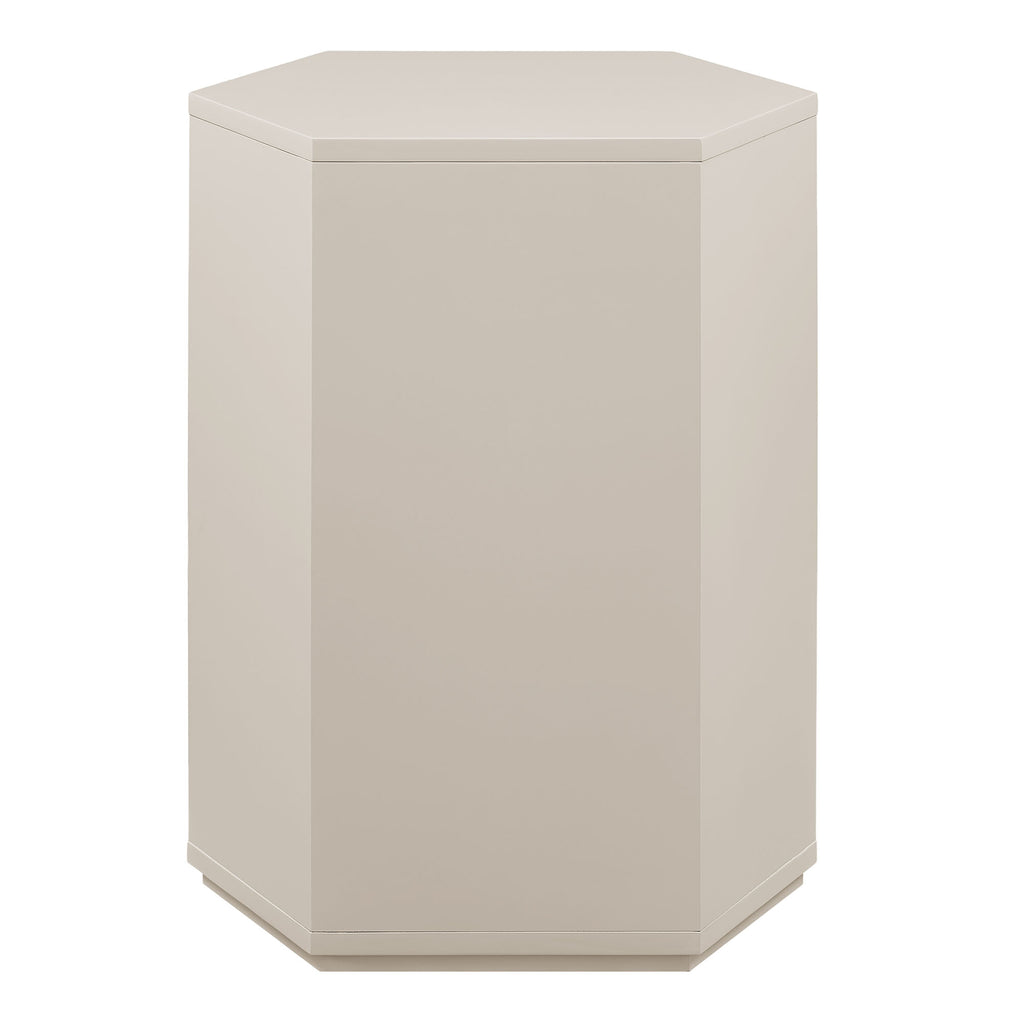Kade Faceted Semi-Gloss Side Table by Modway