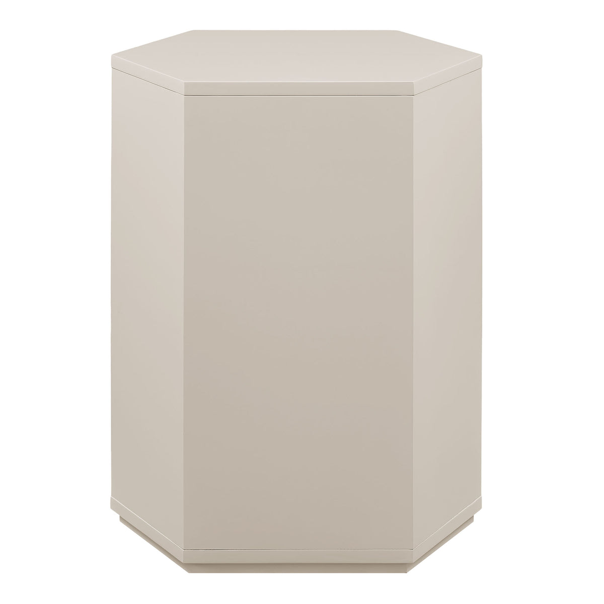 Kade Faceted Semi-Gloss Side Table by Modway