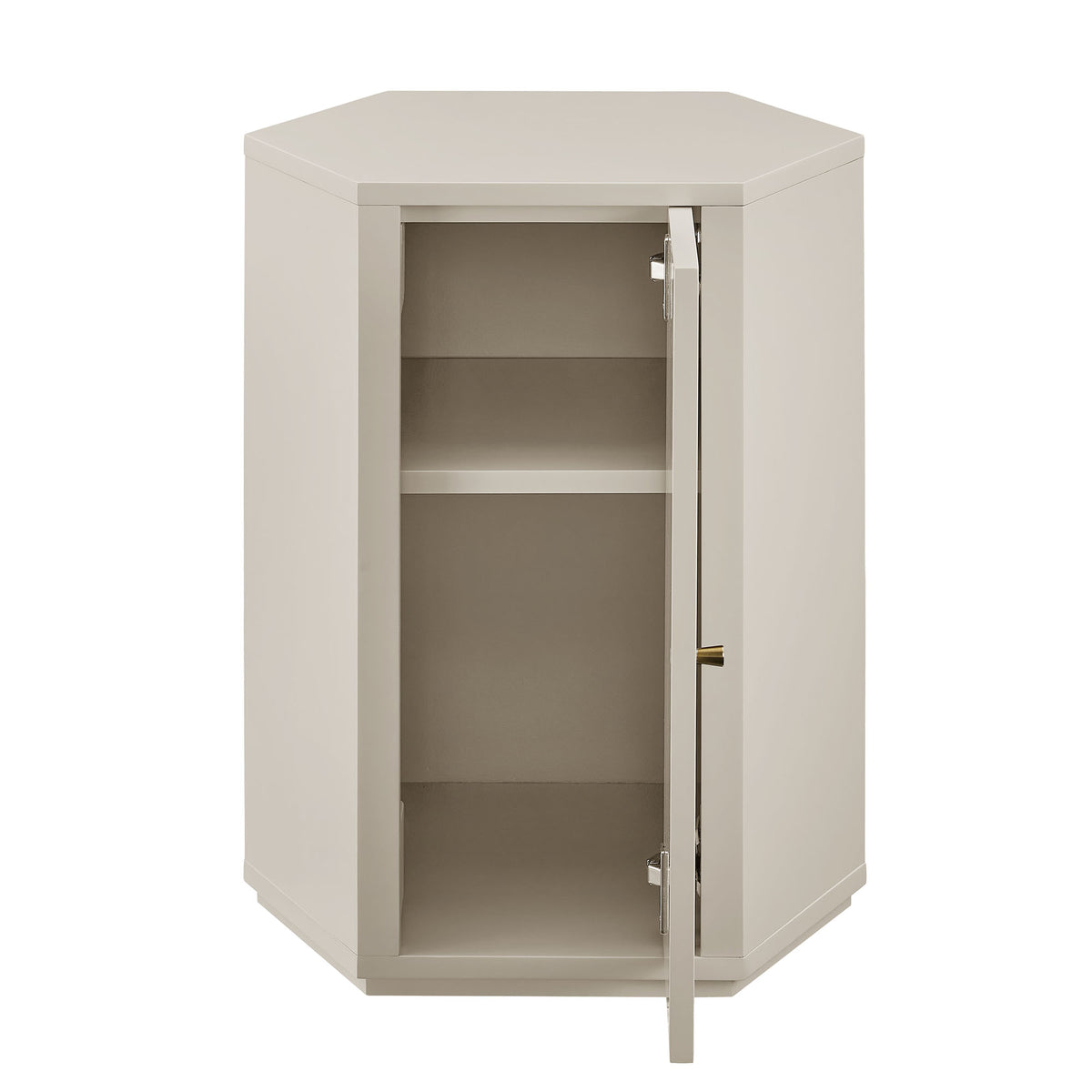 Kade Faceted Semi-Gloss Side Table by Modway