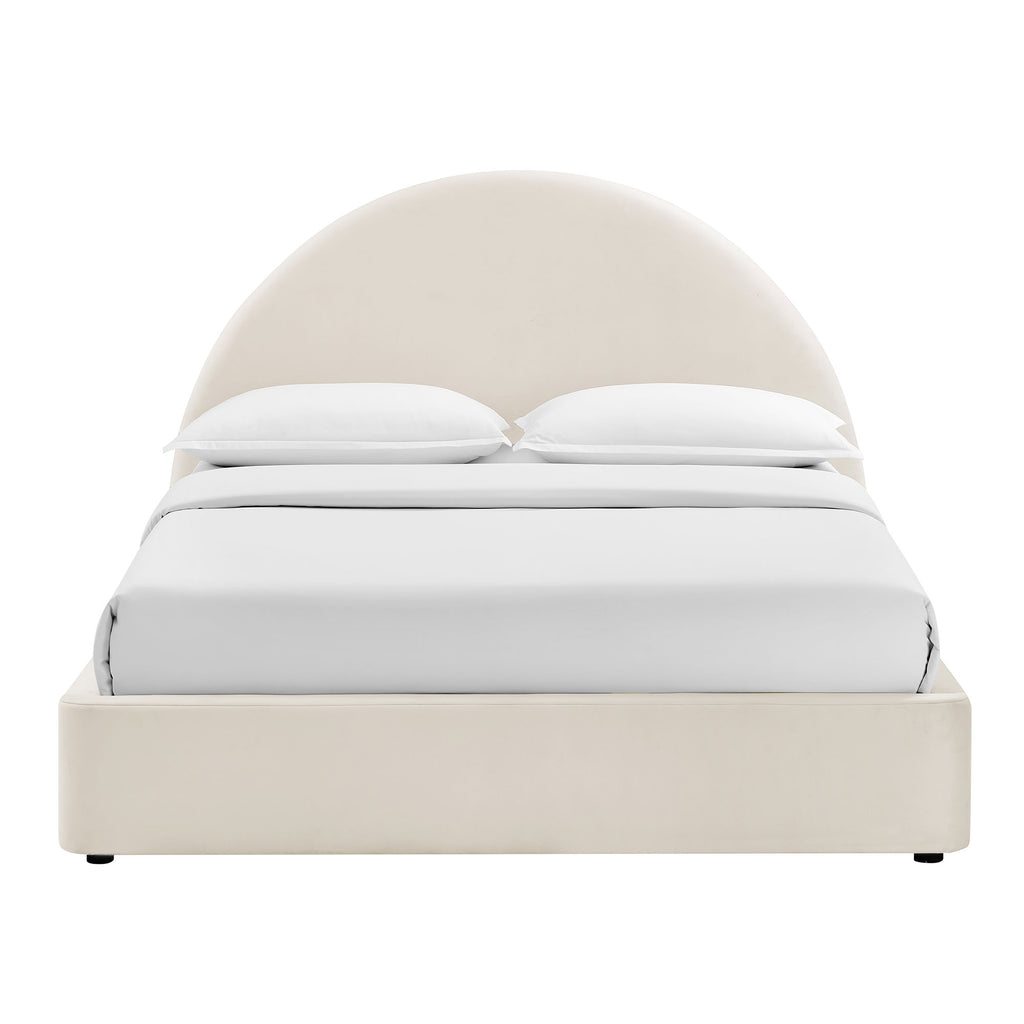 Resort Full Arched Performance Velvet Storage Platform Bed Frame by Modway