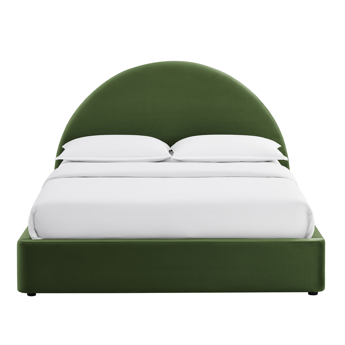 Resort Full Arched Performance Velvet Storage Platform Bed Frame by Modway