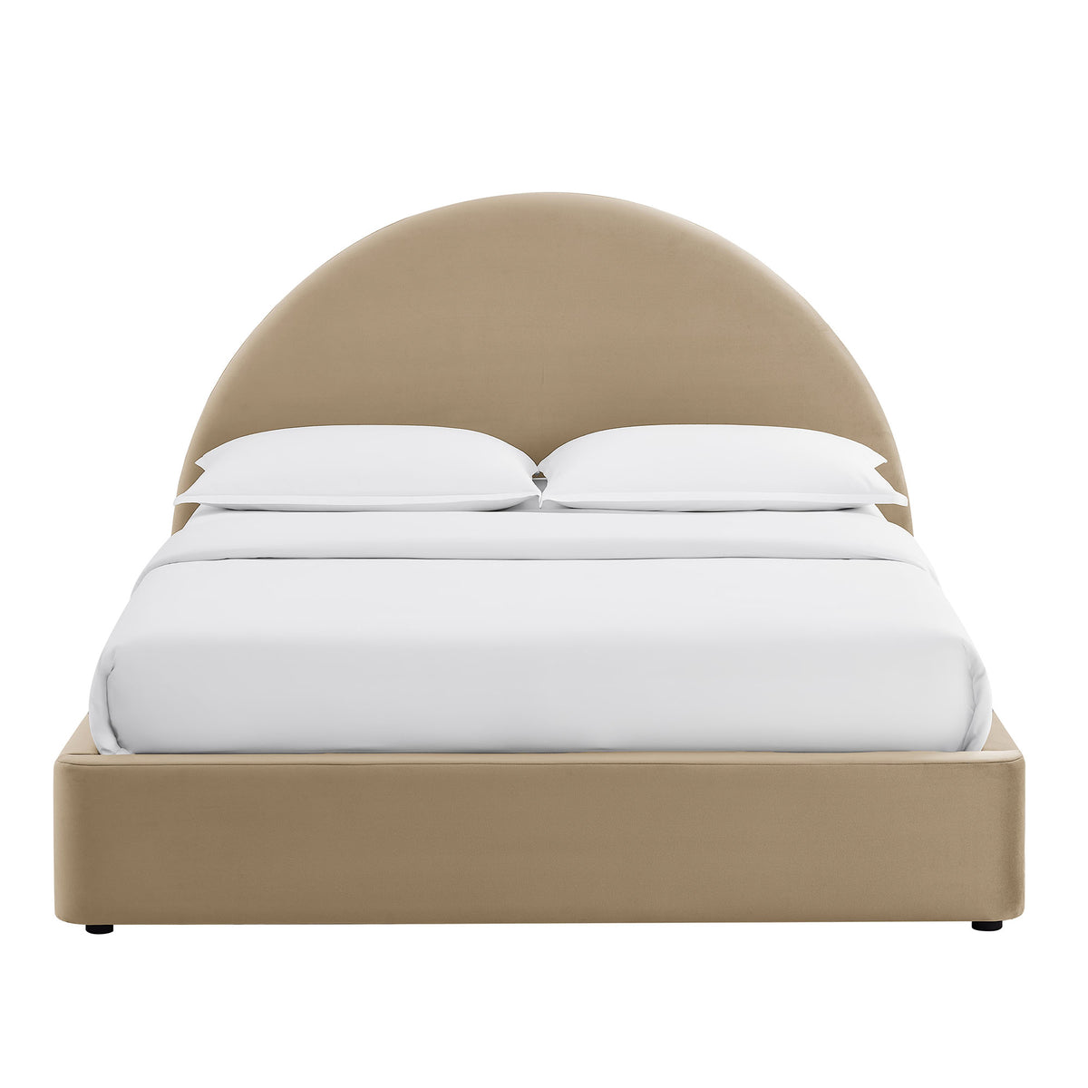 Resort Full Arched Performance Velvet Storage Platform Bed Frame by Modway