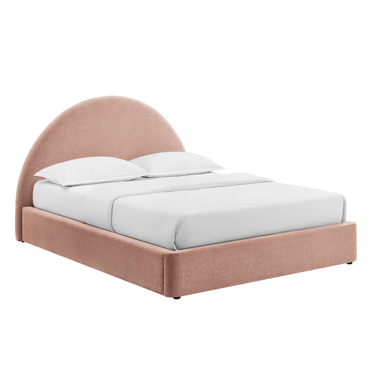 Resort Full Arched Upholstered Fabric Storage Platform Bed Frame by Modway