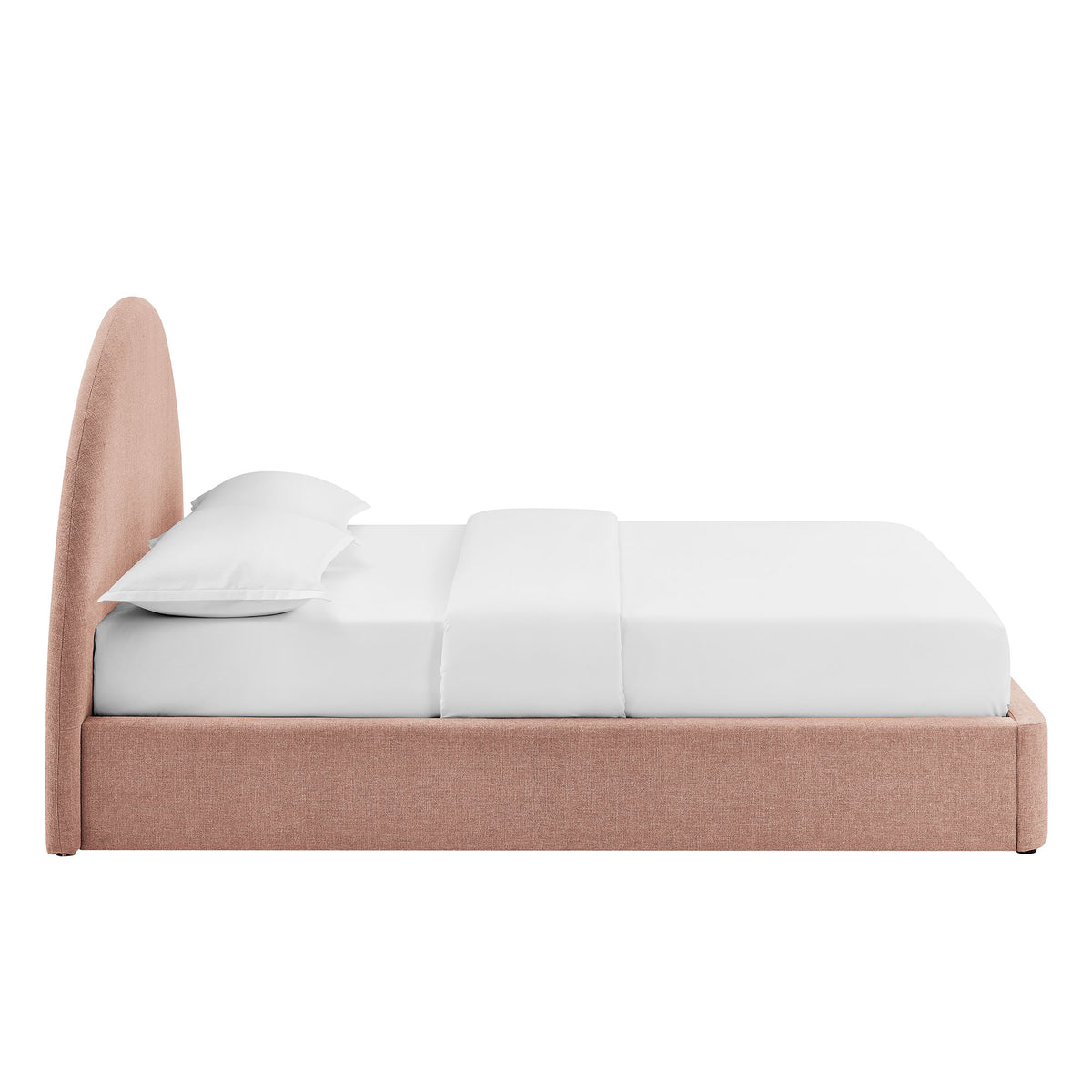 Resort Full Arched Upholstered Fabric Storage Platform Bed Frame by Modway