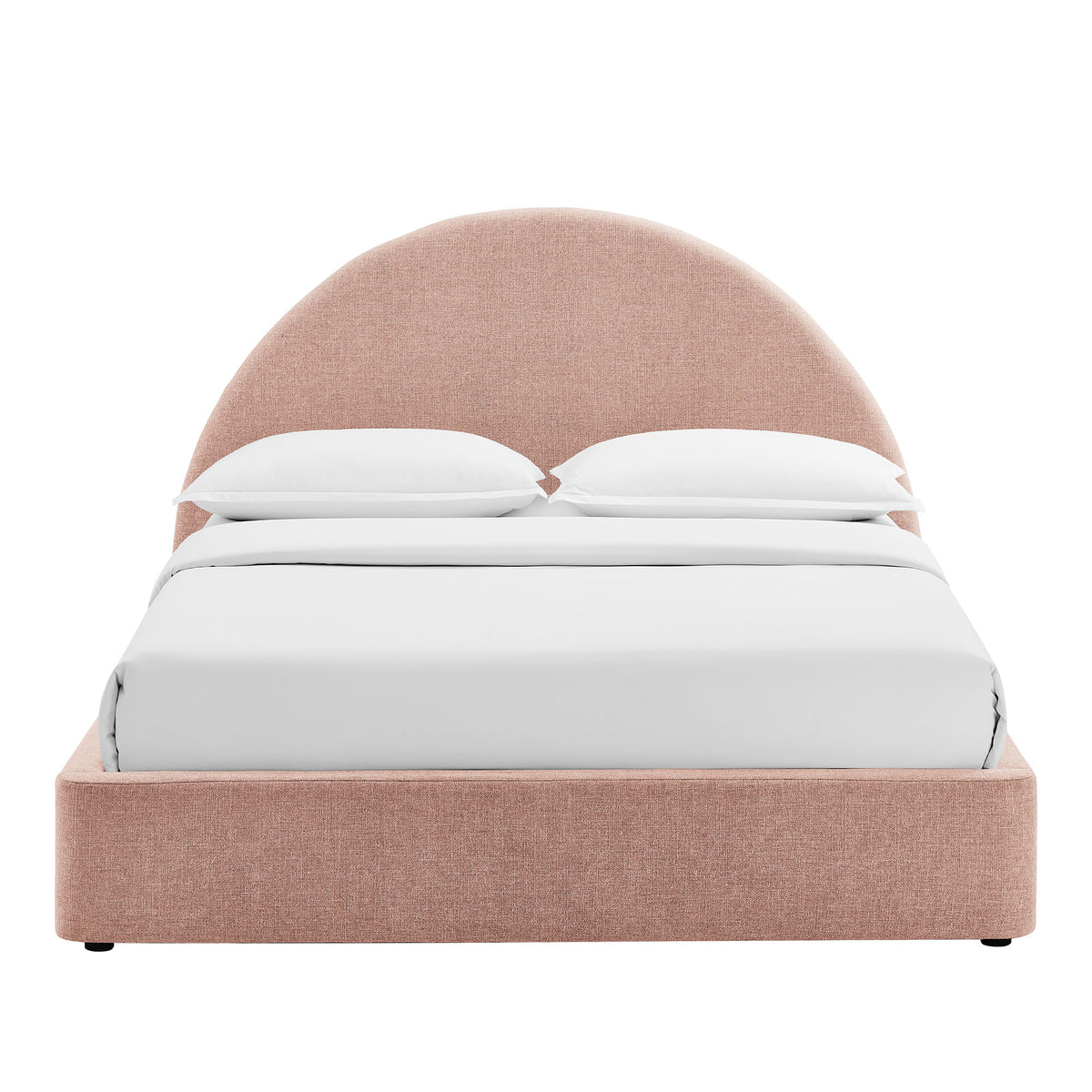 Resort Full Arched Upholstered Fabric Storage Platform Bed Frame by Modway