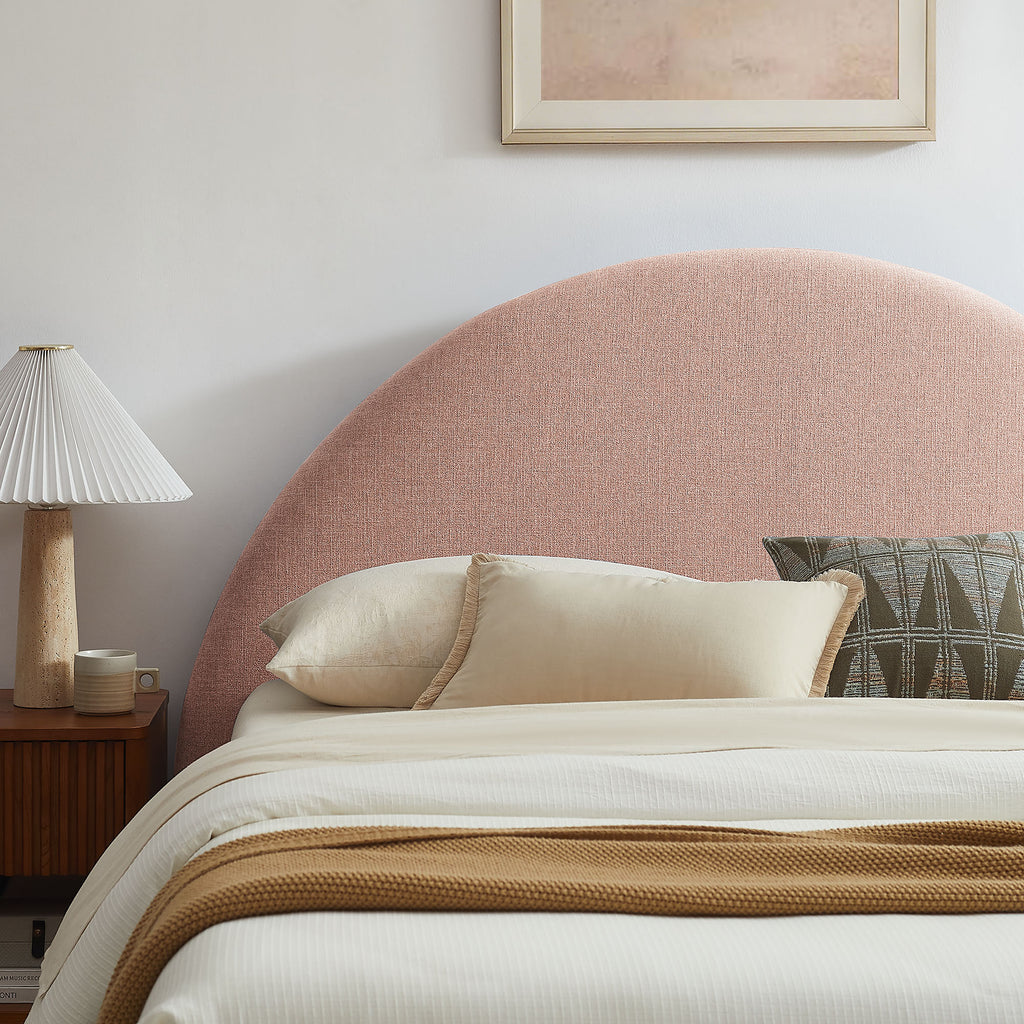 Resort Full Arched Upholstered Fabric Storage Platform Bed Frame by Modway
