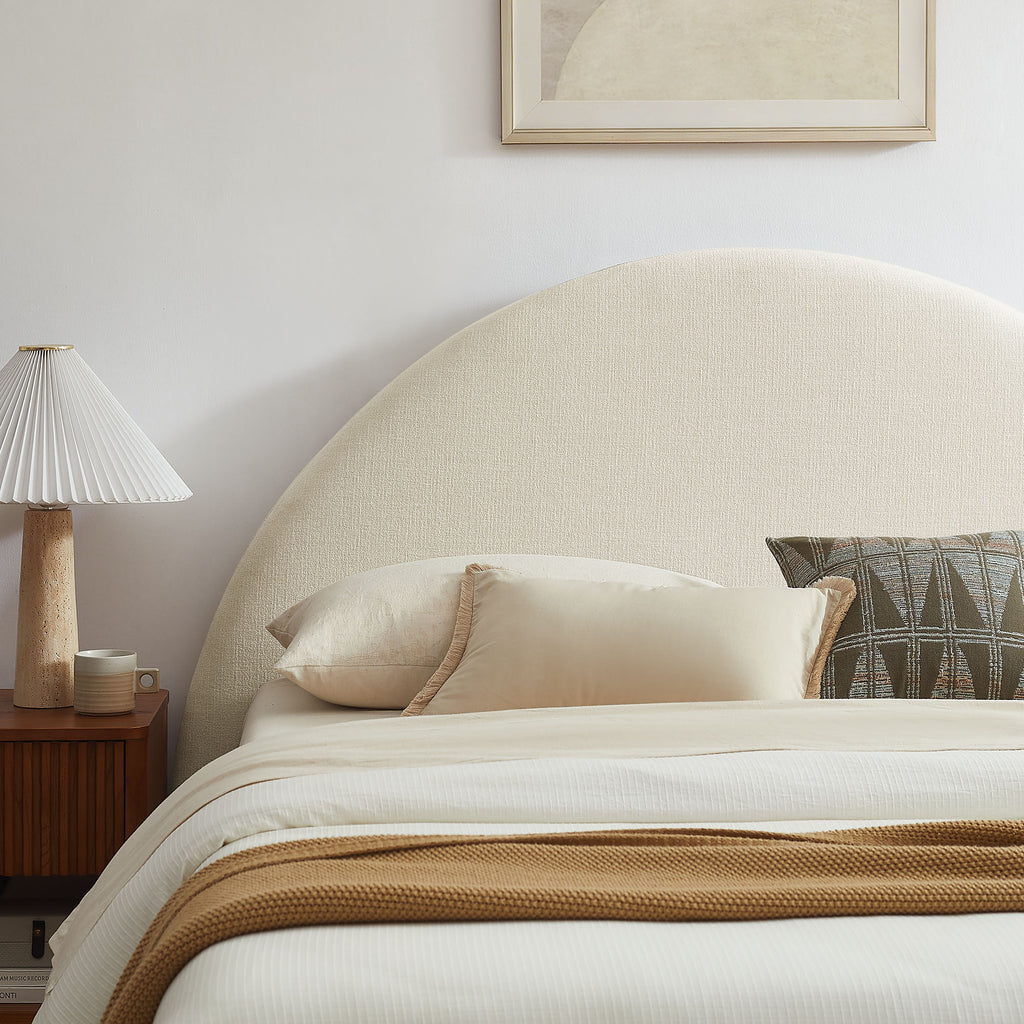 Resort Full Arched Upholstered Fabric Storage Platform Bed Frame by Modway