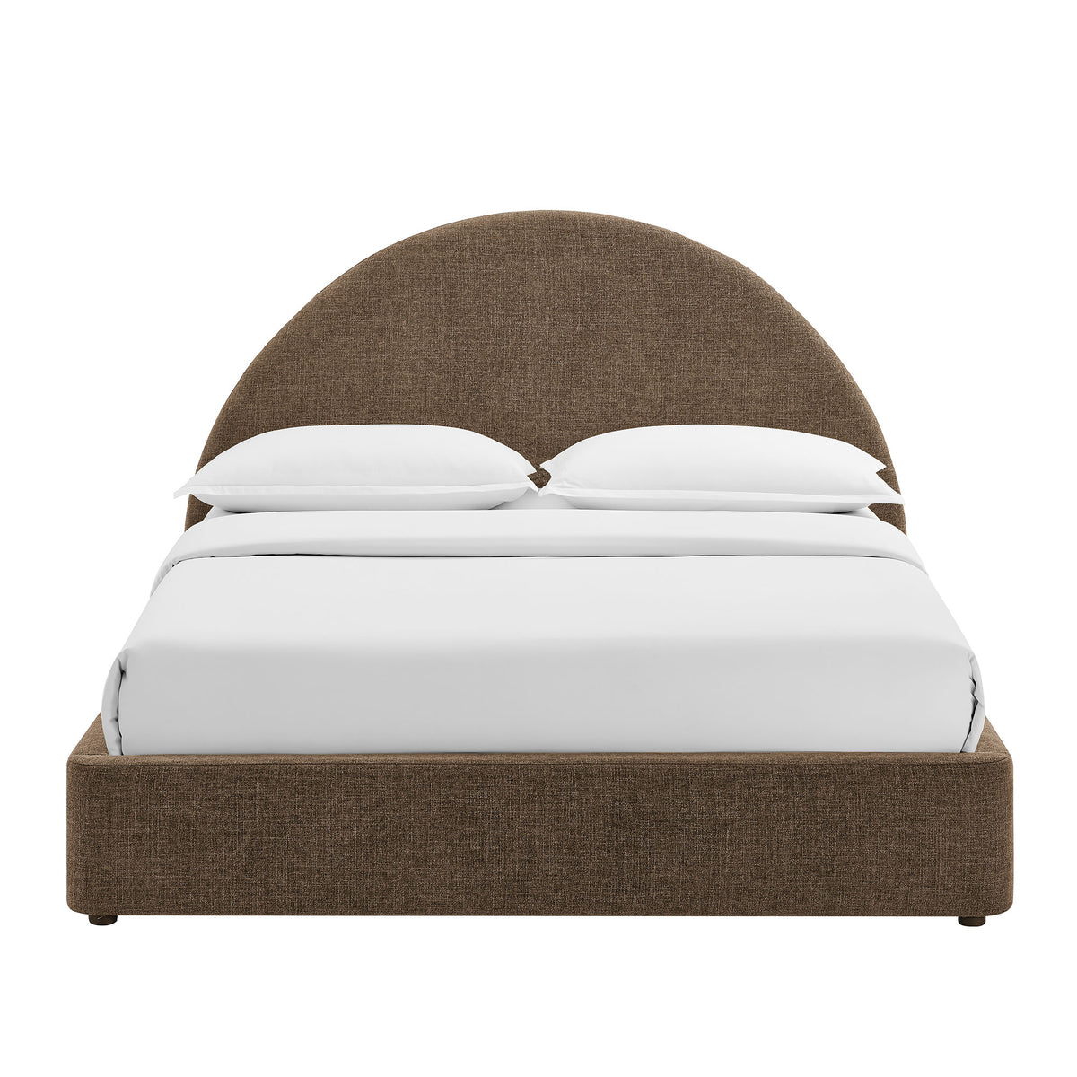 Resort Full Arched Upholstered Fabric Storage Platform Bed Frame by Modway