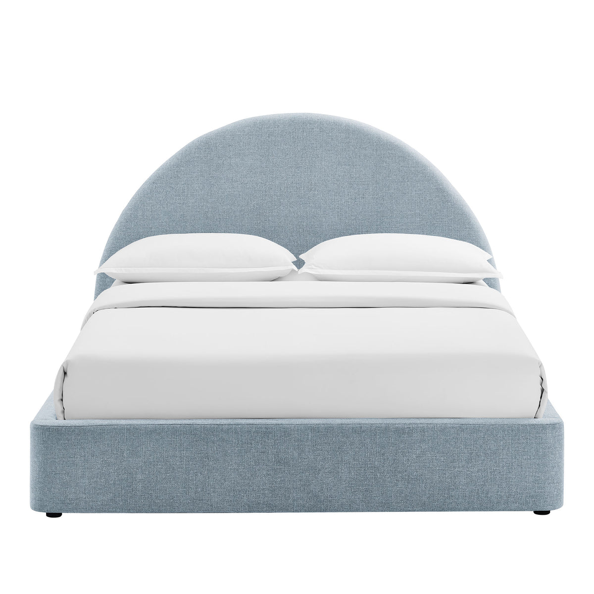 Resort Full Arched Upholstered Fabric Storage Platform Bed Frame by Modway