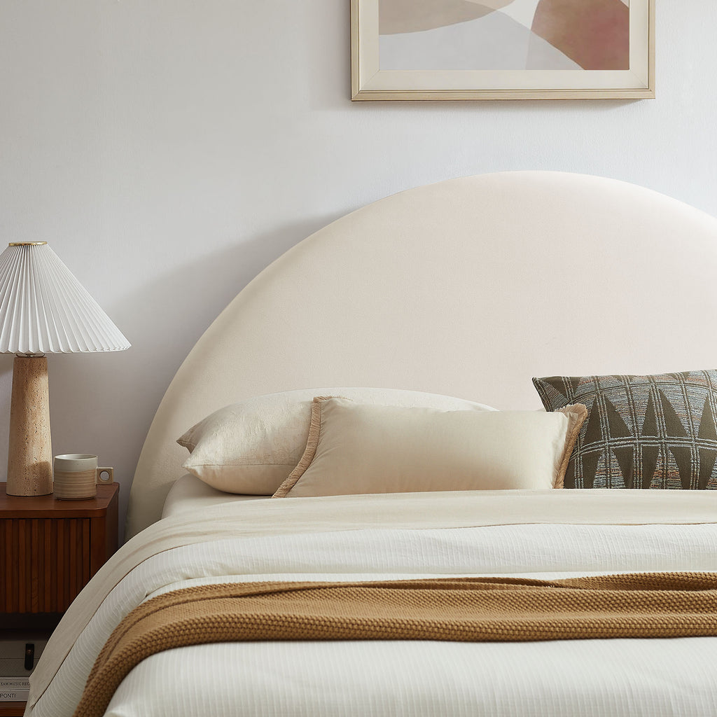 Resort King Arched Performance Velvet Storage Platform Bed Frame by Modway