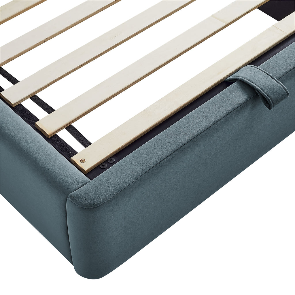 Keynote Twin Performance Velvet Storage Platform Bed Frame by Modway