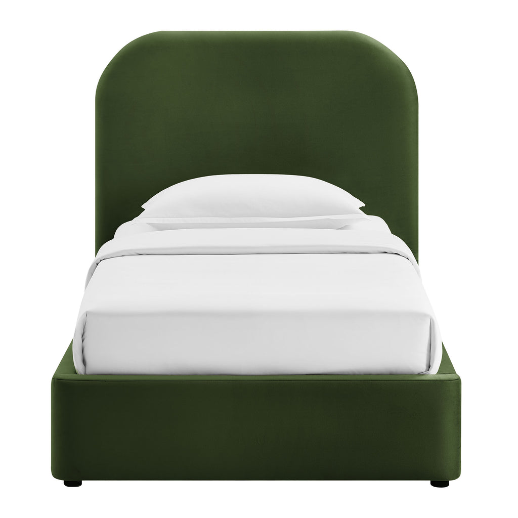 Keynote Twin Performance Velvet Storage Platform Bed Frame by Modway