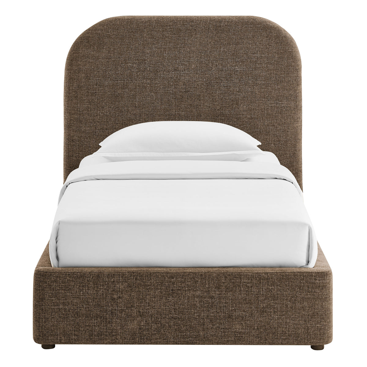 Keynote Twin Fabric Upholstered Storage Platform Bed Frame by Modway