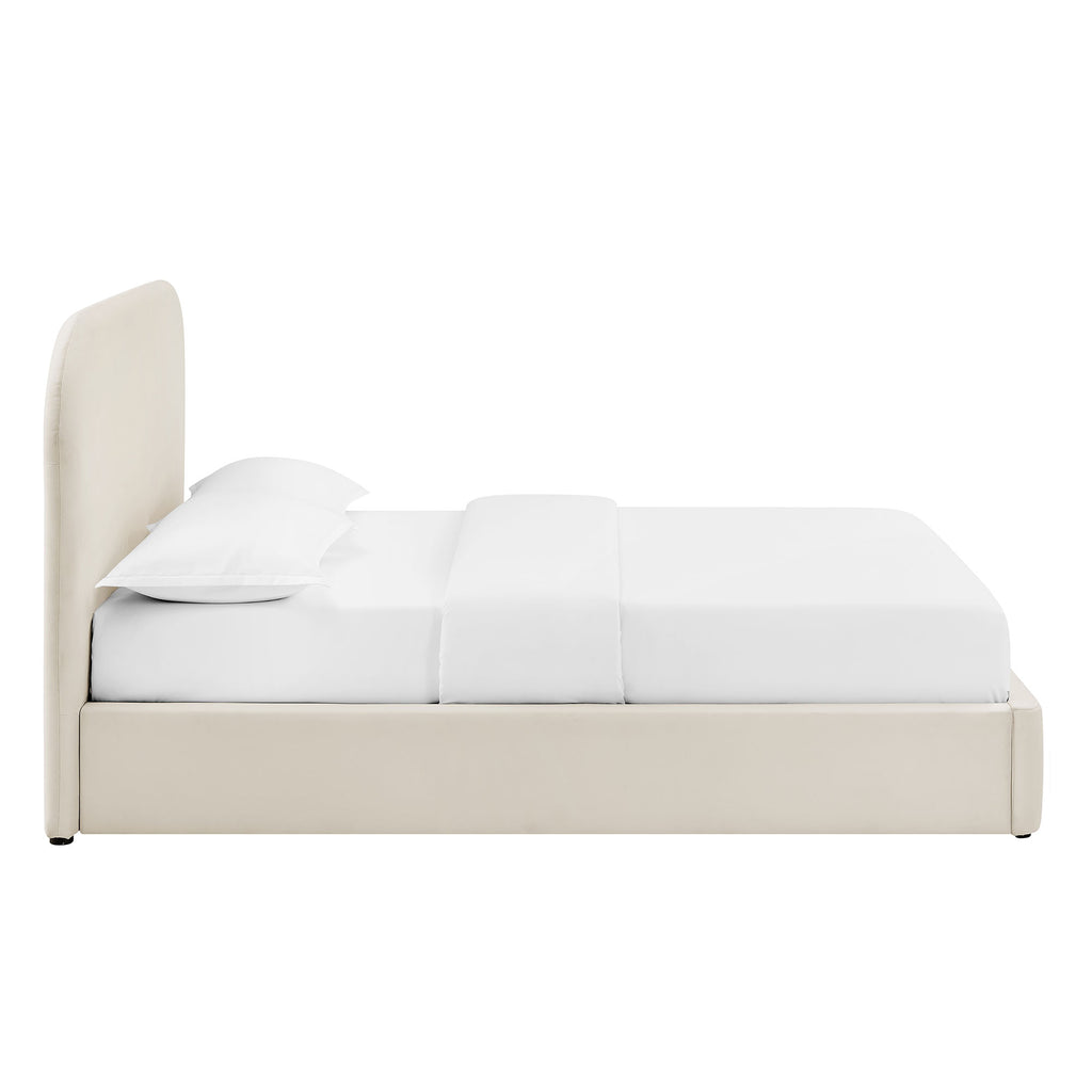 Keynote Full Performance Velvet Storage Platform Bed Frame by Modway