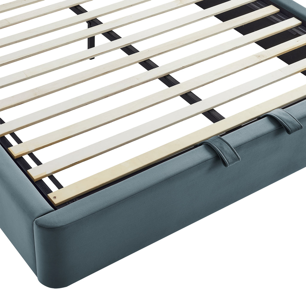 Keynote Full Performance Velvet Storage Platform Bed Frame by Modway