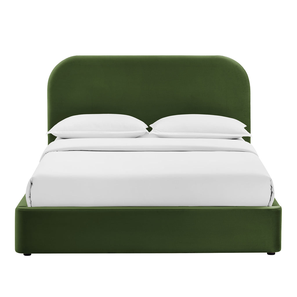 Keynote Full Performance Velvet Storage Platform Bed Frame by Modway