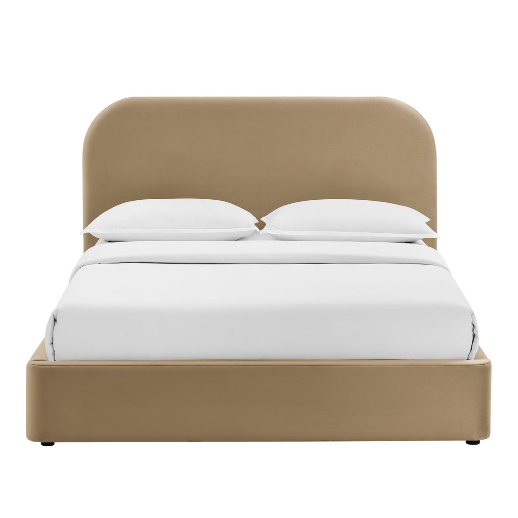 Keynote Full Performance Velvet Storage Platform Bed Frame by Modway