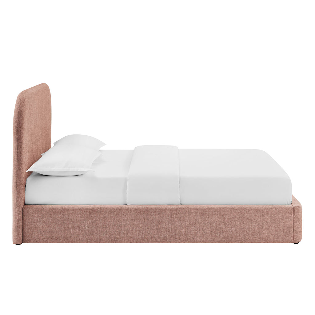 Keynote Full Fabric Upholstered Storage Platform Bed Frame by Modway