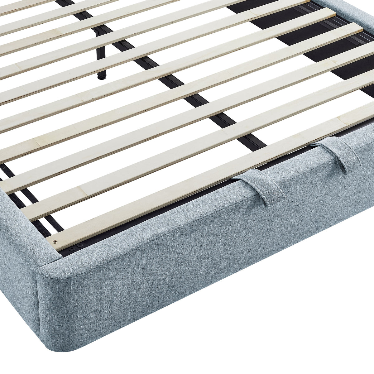 Keynote Full Fabric Upholstered Storage Platform Bed Frame by Modway