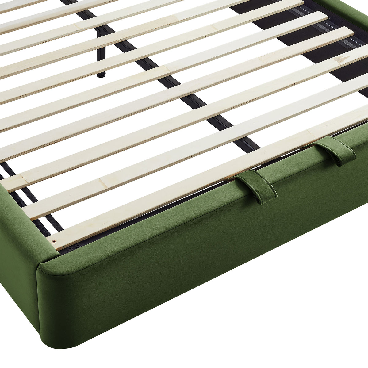 Keynote Queen Performance Velvet Storage Platform Bed Frame by Modway