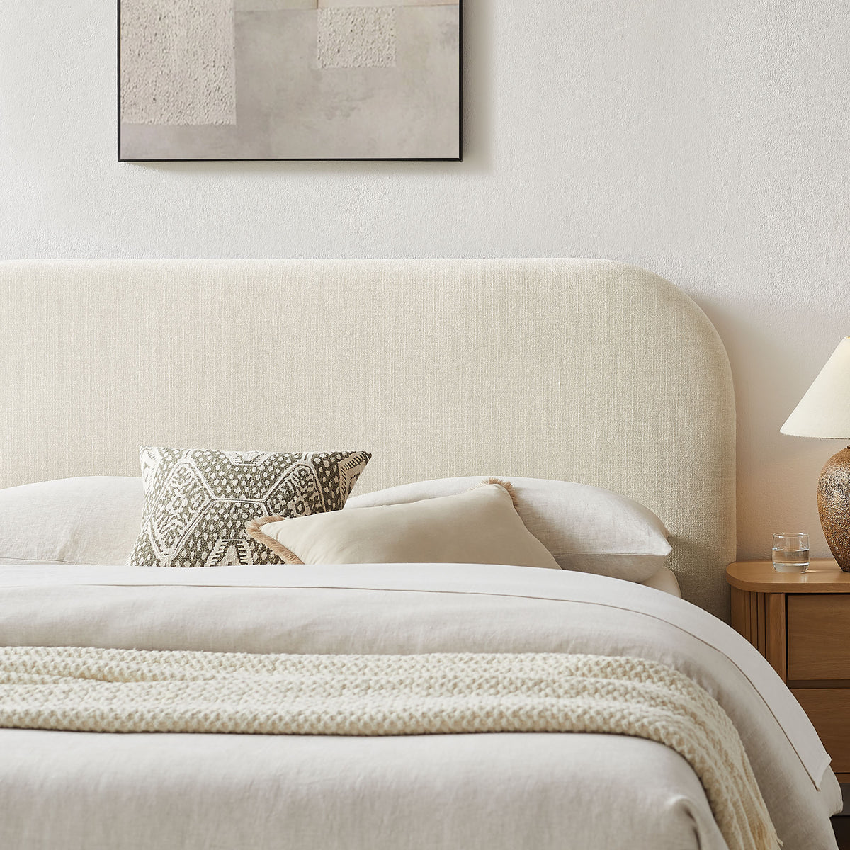 Keynote Queen Fabric Upholstered Storage Platform Bed Frame by Modway