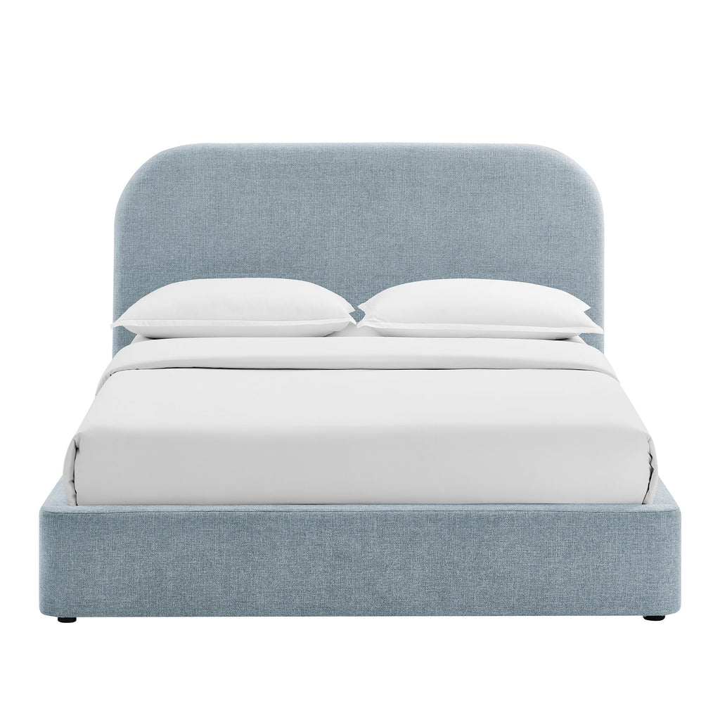 Keynote Queen Fabric Upholstered Storage Platform Bed Frame by Modway