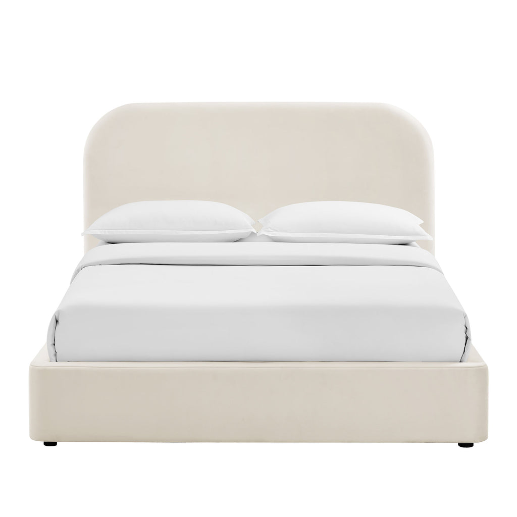 Keynote King Performance Velvet Storage Platform Bed Frame by Modway