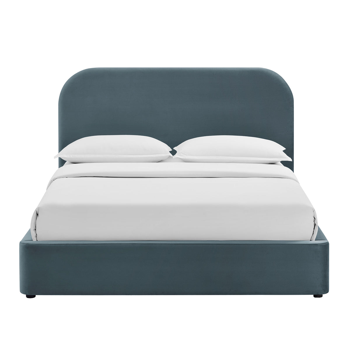Keynote King Performance Velvet Storage Platform Bed Frame by Modway