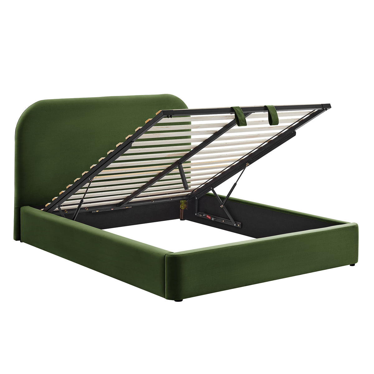 Keynote King Performance Velvet Storage Platform Bed Frame by Modway