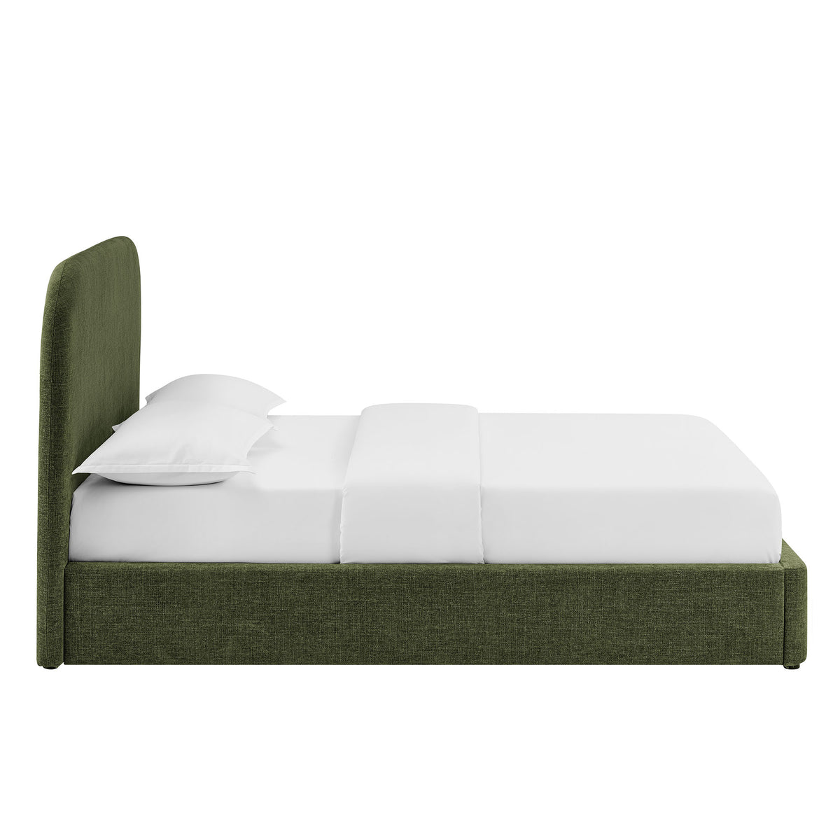 Keynote King Fabric Upholstered Storage Platform Bed Frame by Modway
