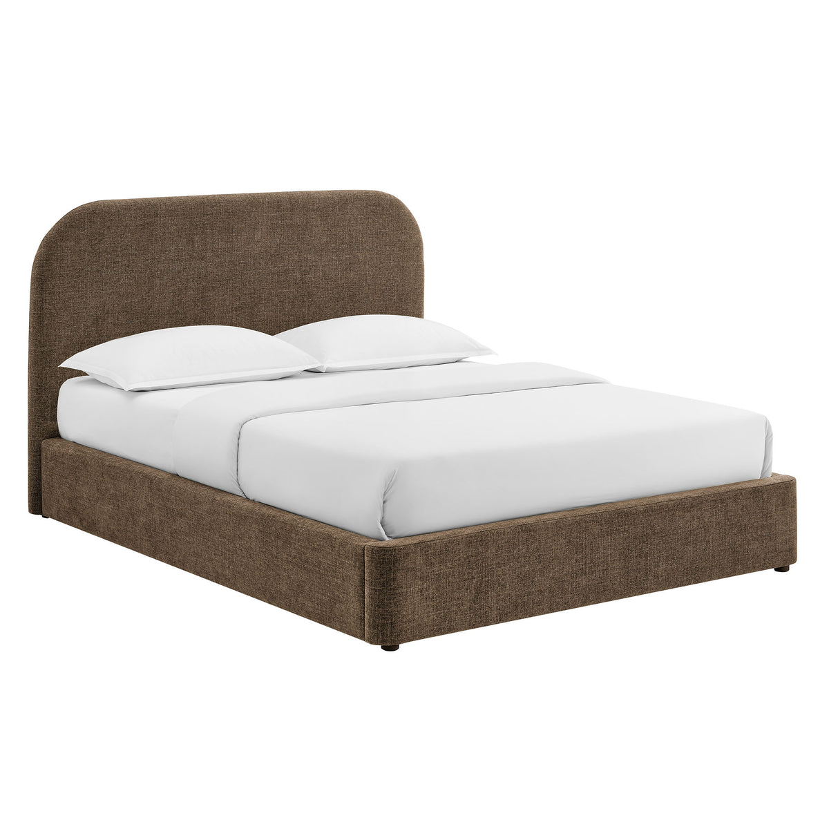 Keynote King Fabric Upholstered Storage Platform Bed Frame by Modway