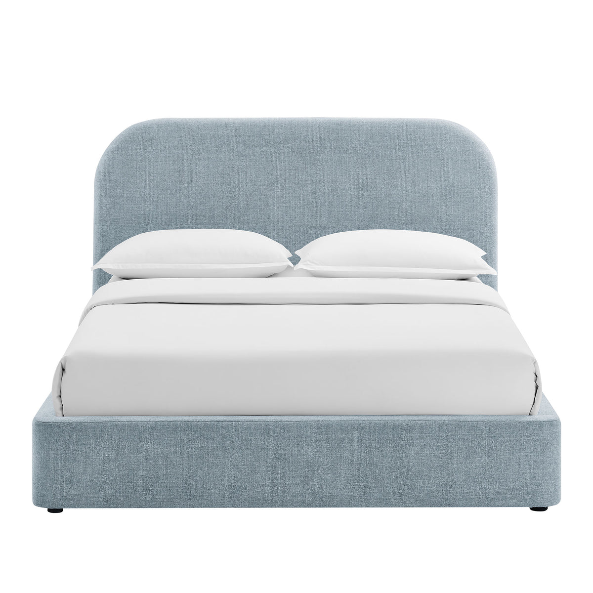 Keynote King Fabric Upholstered Storage Platform Bed Frame by Modway
