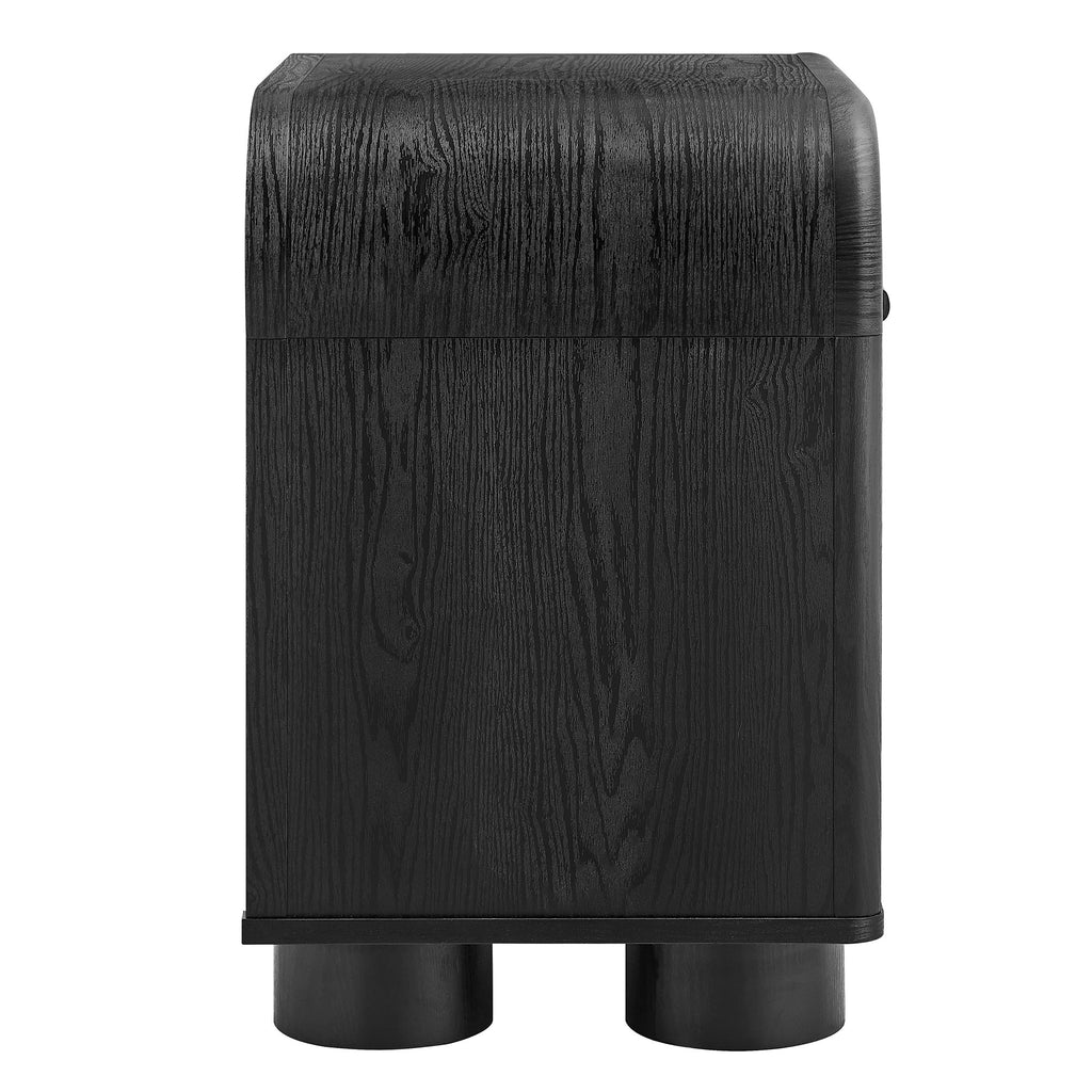 Bellamy Curved 1-Drawer Nightstand by Modway