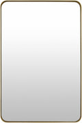 Tubii Gold Mirror with Iron Base