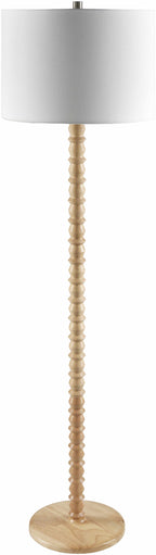Motozintla Cream Wood Floor Lamp