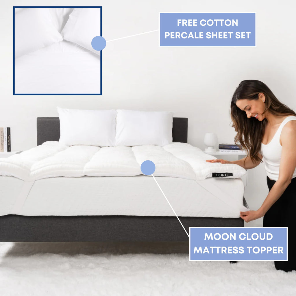 Moon Cloud Topper + Free Luxury Sheet Set