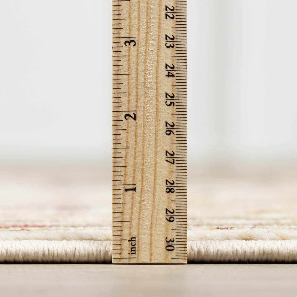 Neola White/Brown Oushak Rug