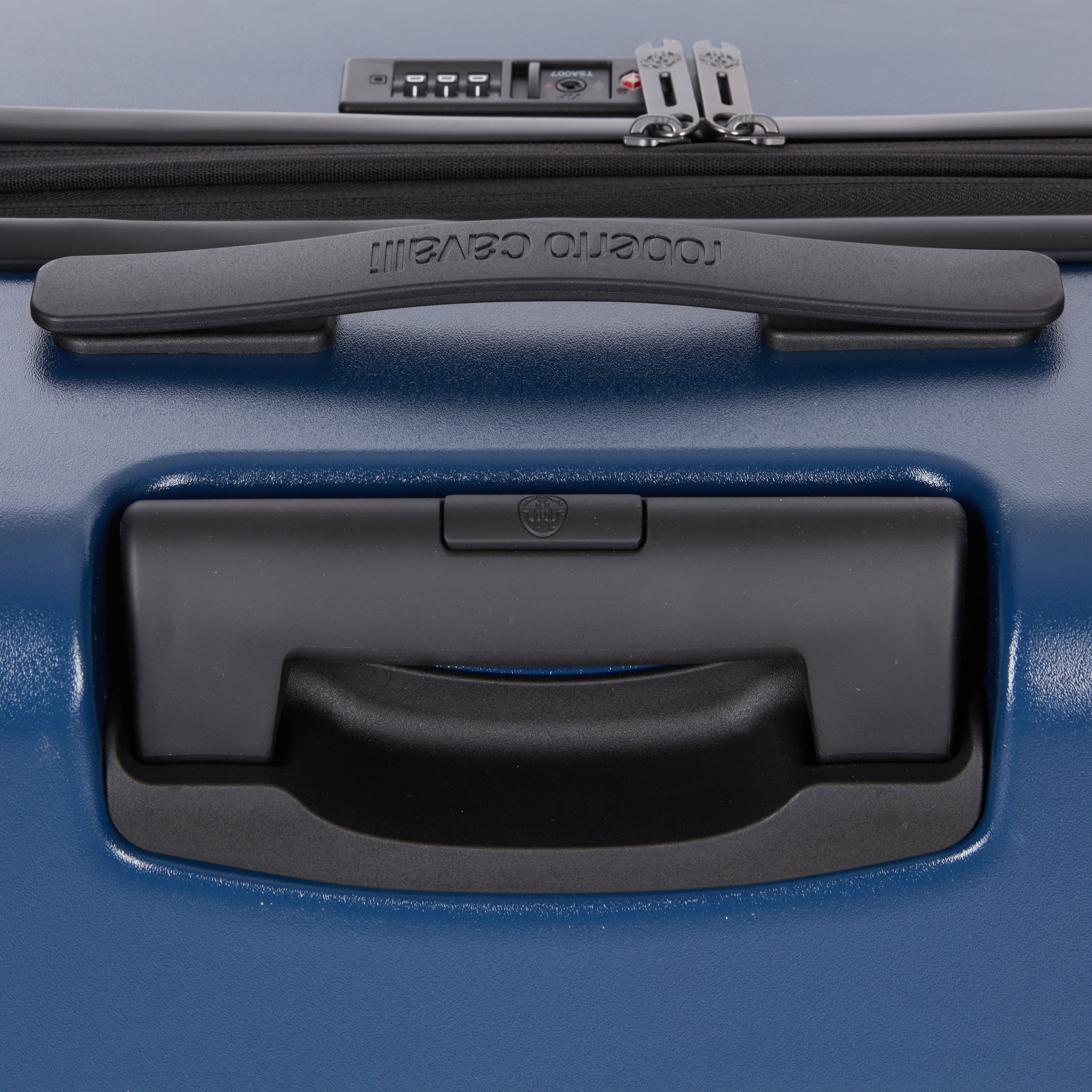 ROBERTO CAVALLI 3 Piece Luggage Set with Expandable Hard Shell & 8 Spinner Wheels