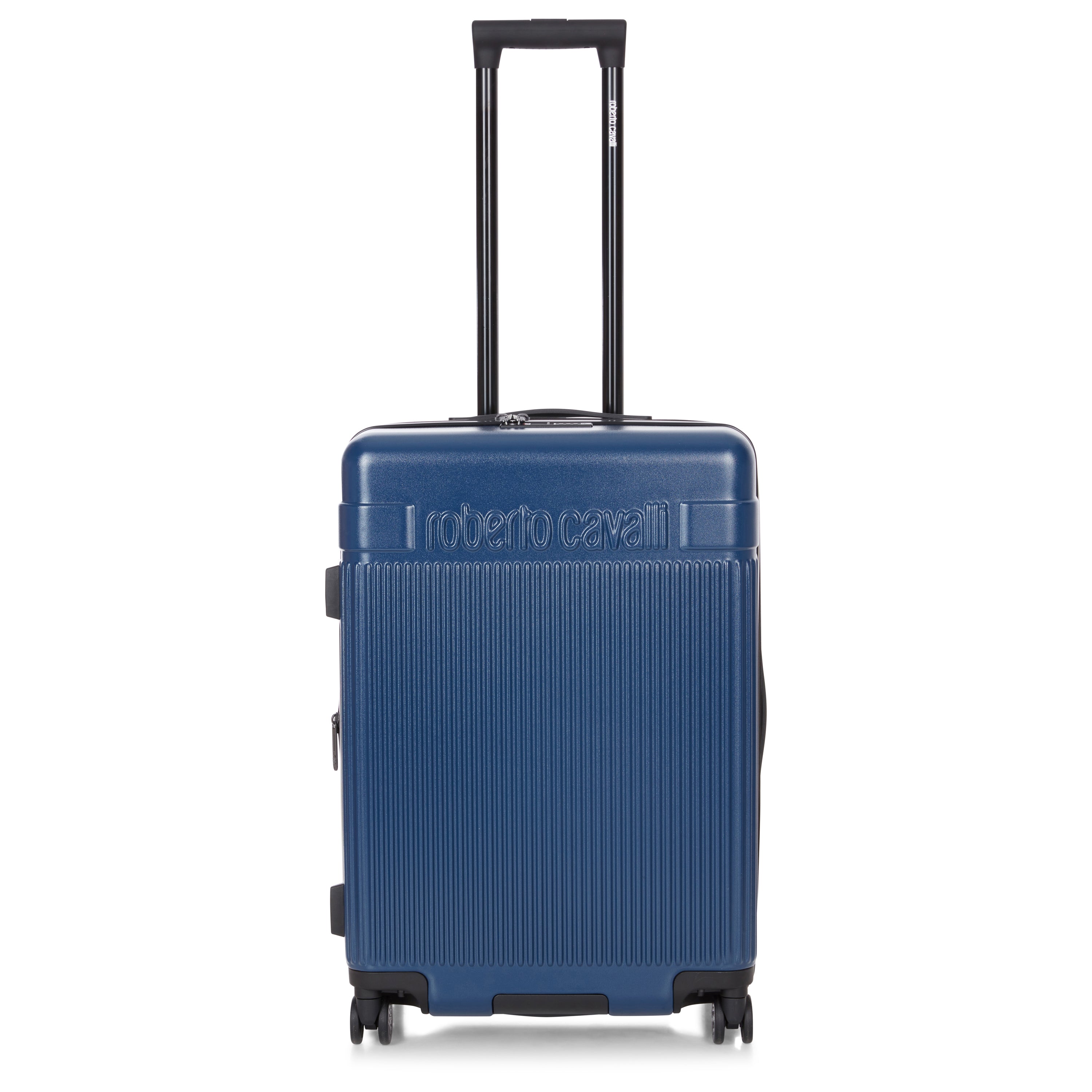 ROBERTO CAVALLI 3 Piece Luggage Set with Expandable Hard Shell & 8 Spinner Wheels