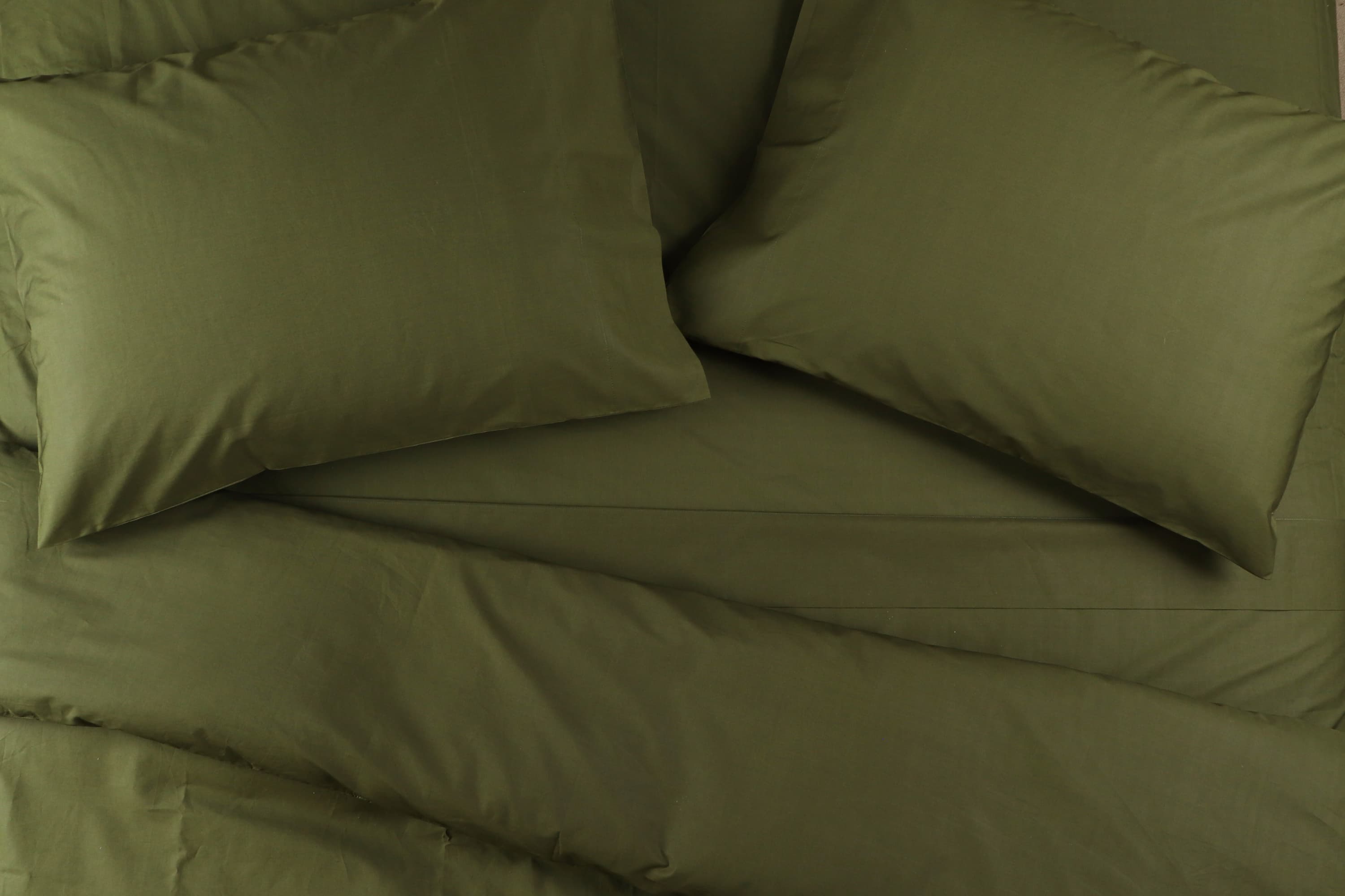 Crisp Percale Cotton Bed Sheets