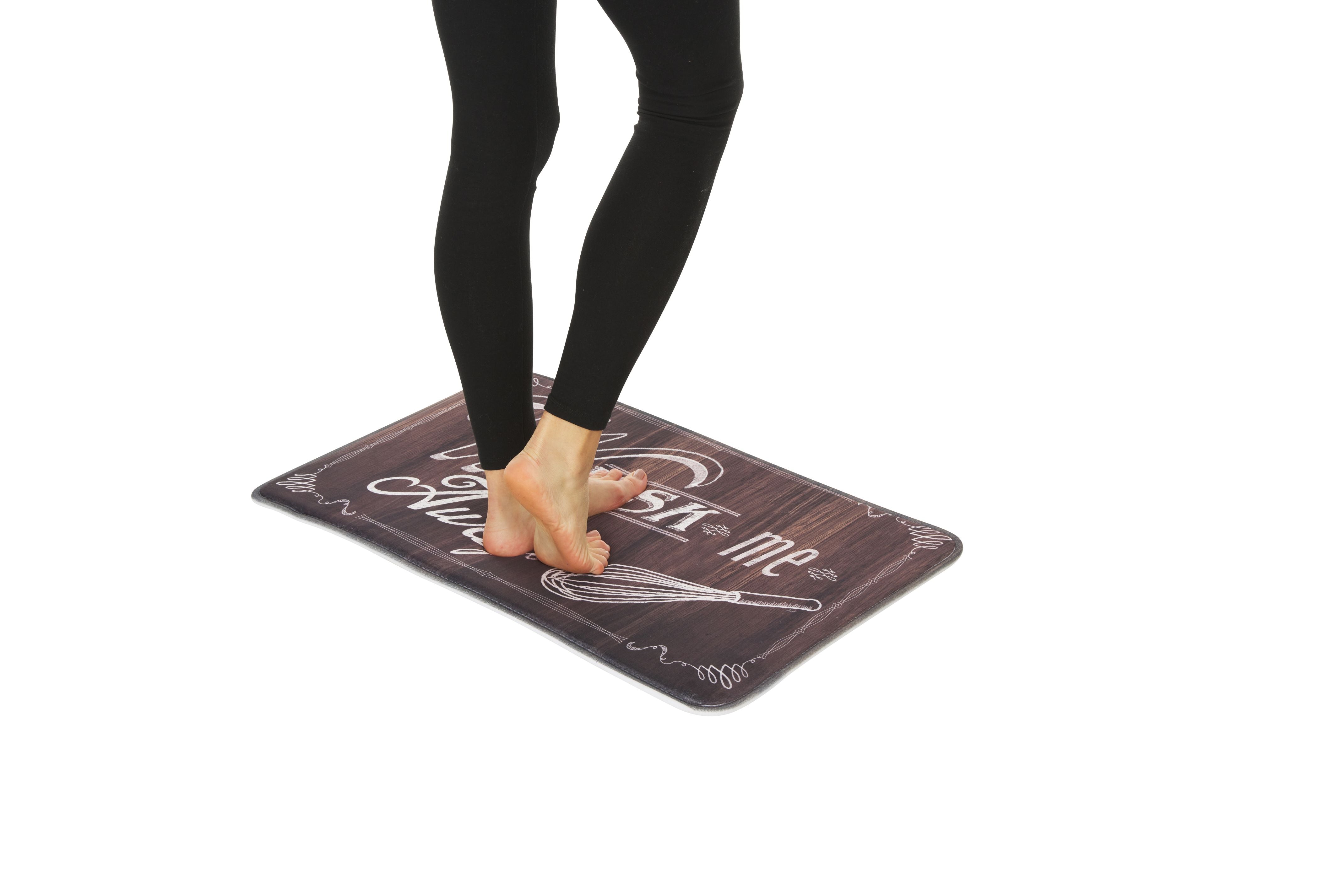 J&V TEXTILES Relax Series Series 20"x30" Antifatigue Kitchen Mats (Whisk Me Away)