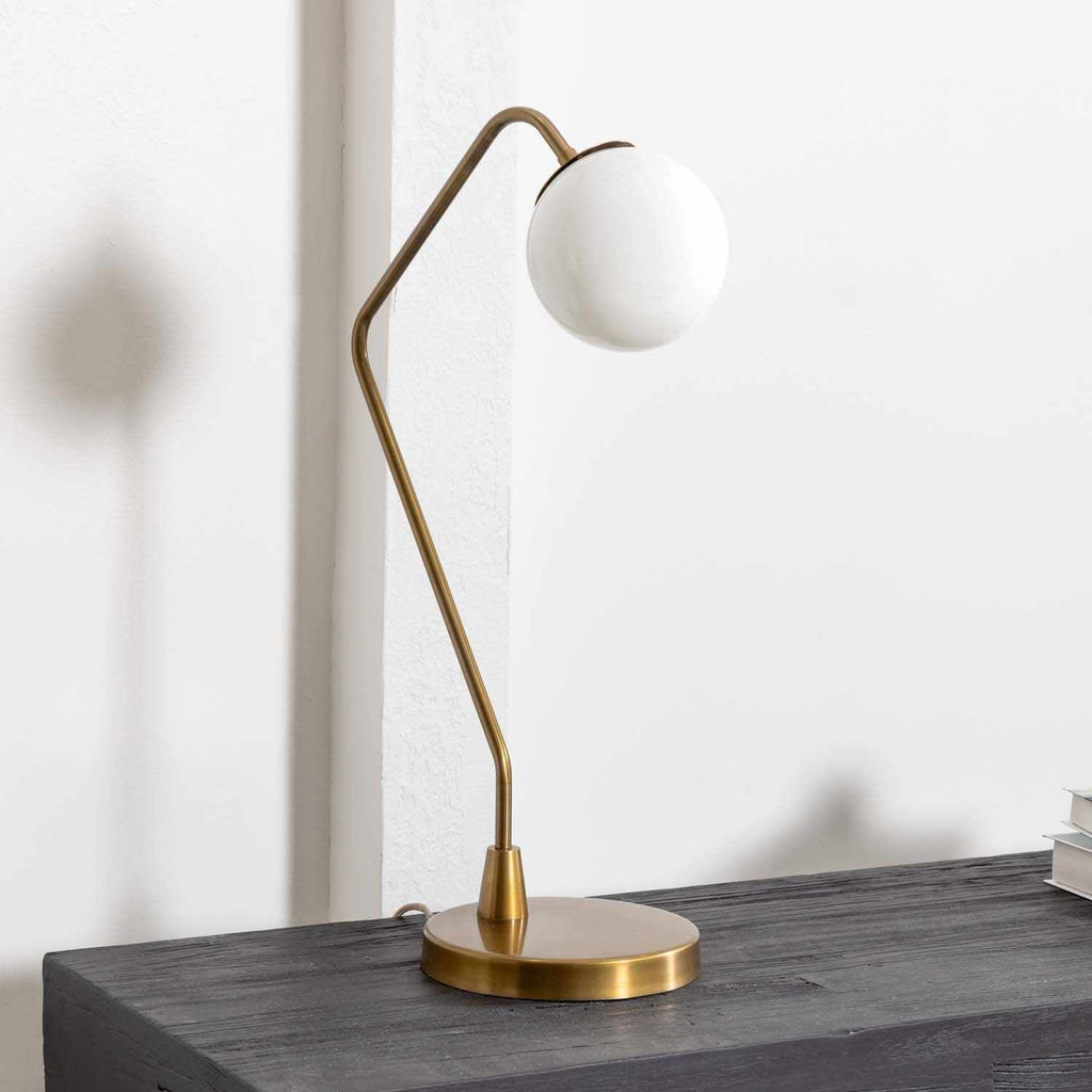 Rimpeso Gold Brass Table Lamp - Clearance
