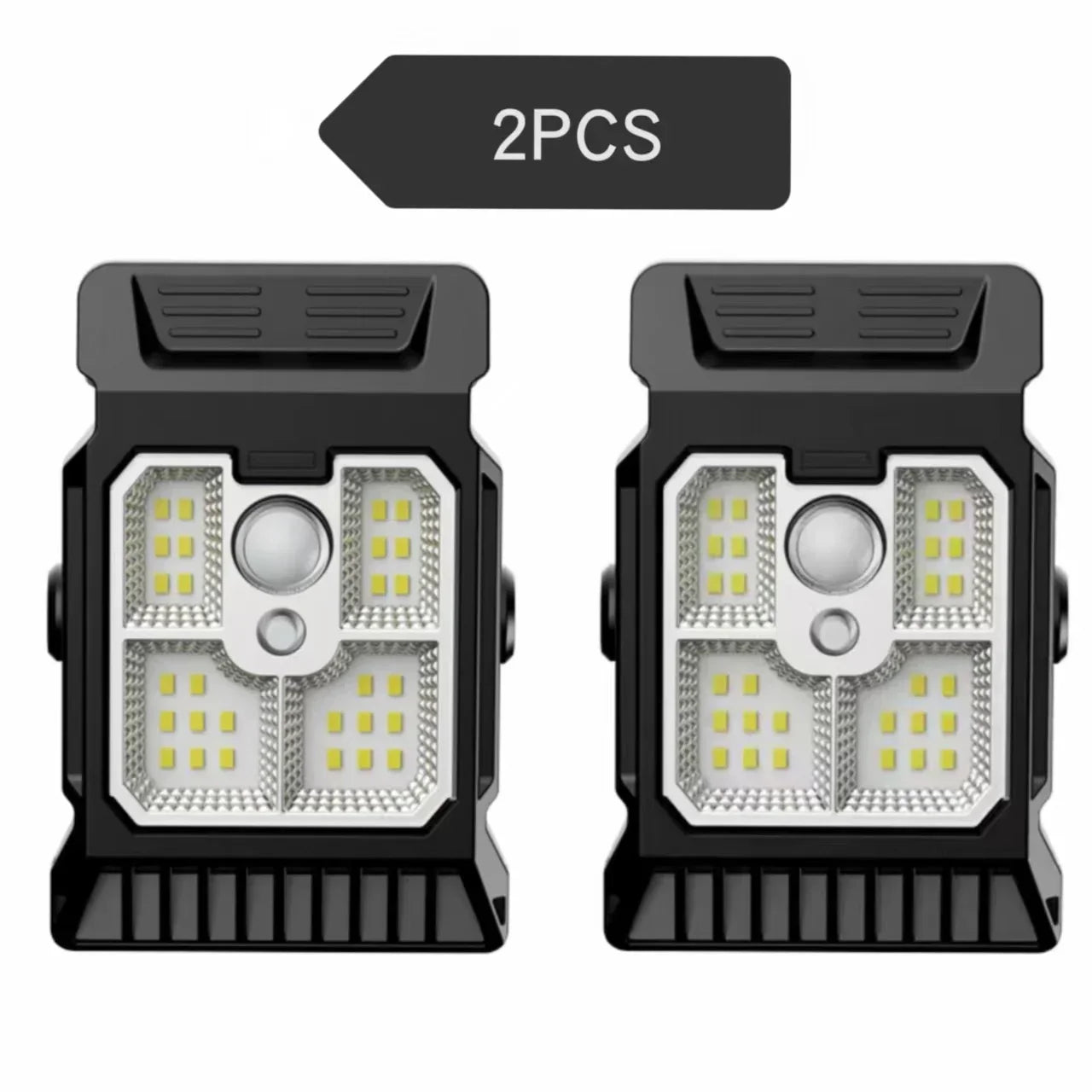 Solar Motion Sensor Garden Light Outdoor Courtyard Lawn Clip-On LED Lamp