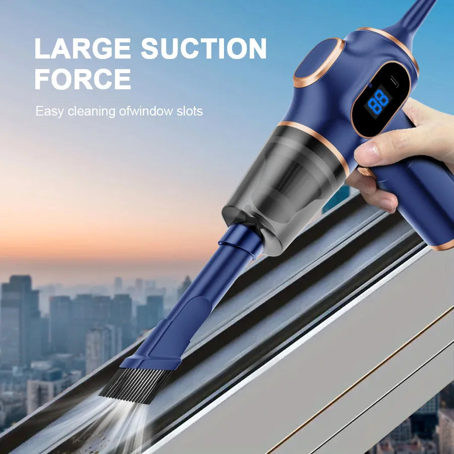 Wireless Car Vacuum Cleaner High Power Portable for Sofa Office Carpet Home