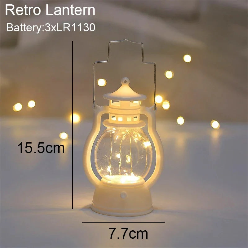 Wooden Animal LED Night Light Battery Table Lamp Kids Bedroom Decor Gift