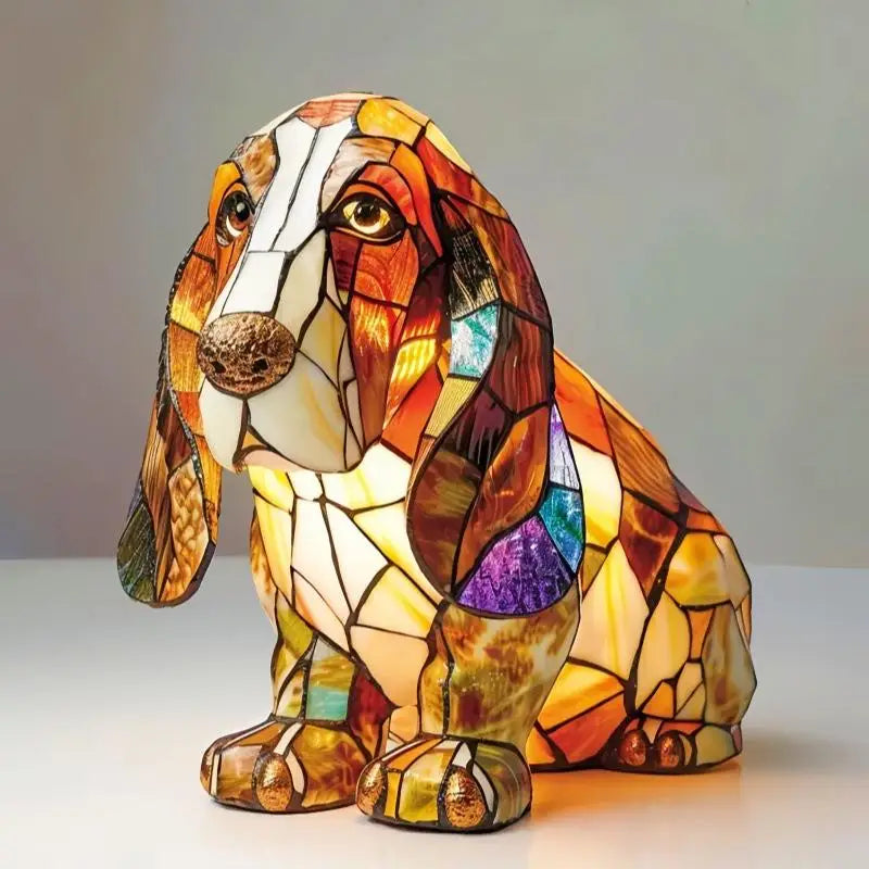 Animal Resin Night Light LED Bedside Lamp Cute Nightstand Lamp Bedroom Living Room