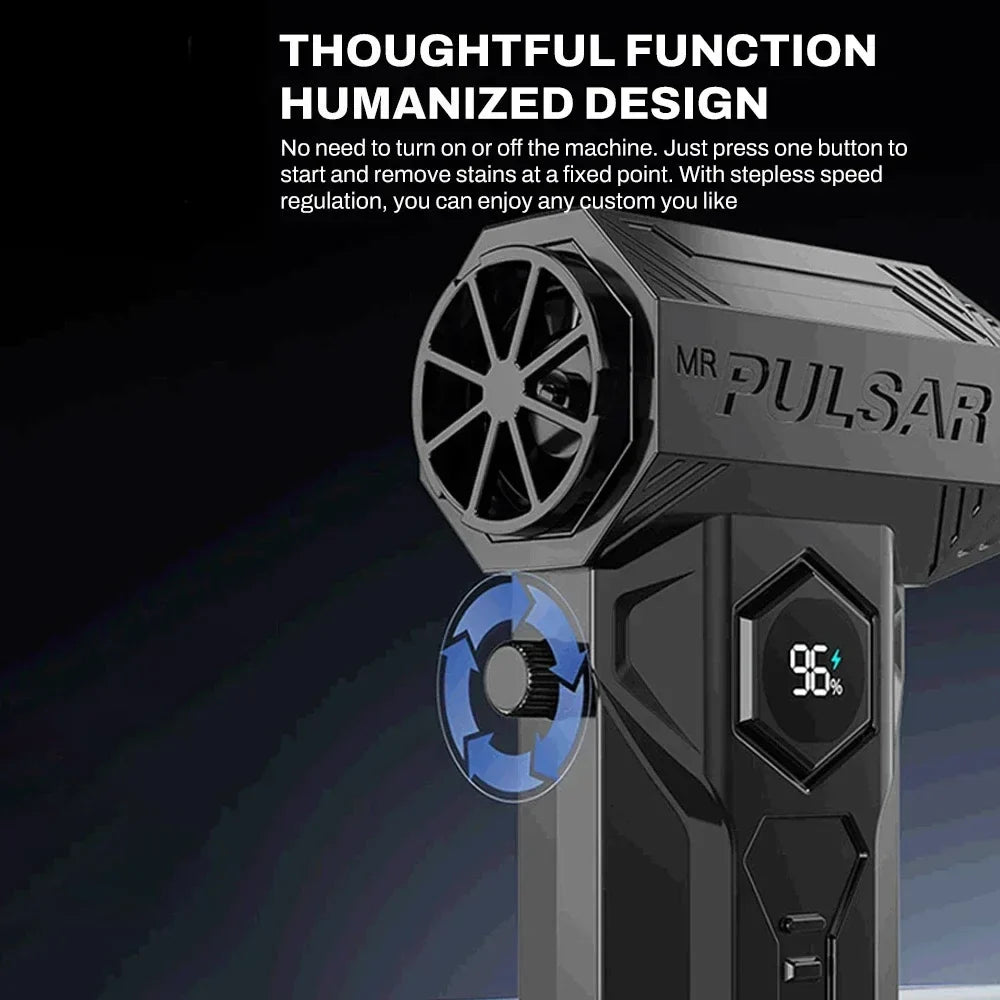 X11 500,000RPM Air Blower – Super Powerful Compressed Duster with Car & Home Use