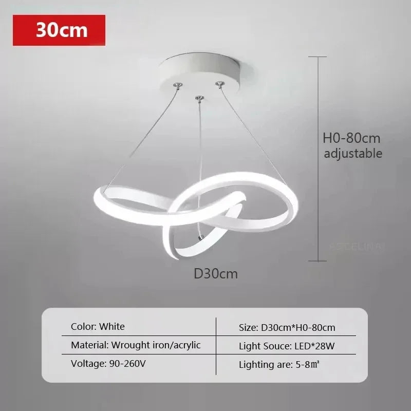 Moktan Sabai Nordic LED Pendant Lamp – Modern Ceiling Light for Dining & Living Room